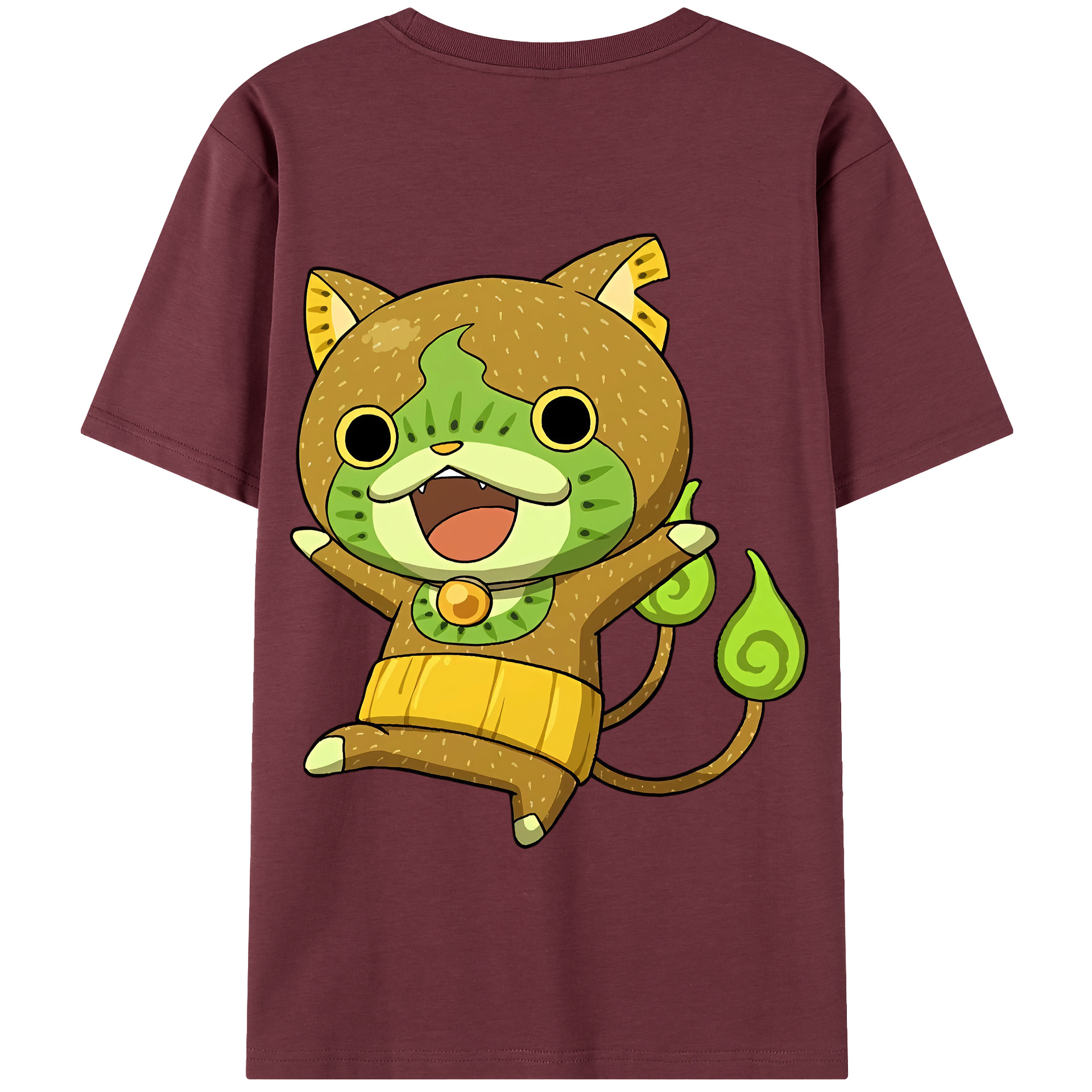 （画像用） 妖怪ウォッチ Yo-kai Watch 綿100％半袖Tシャツ（背面プリント）
